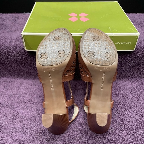 Naturalizer Tan Korina, Bannanabrea Platform Sandal - High Heel - Picture 5 of 5